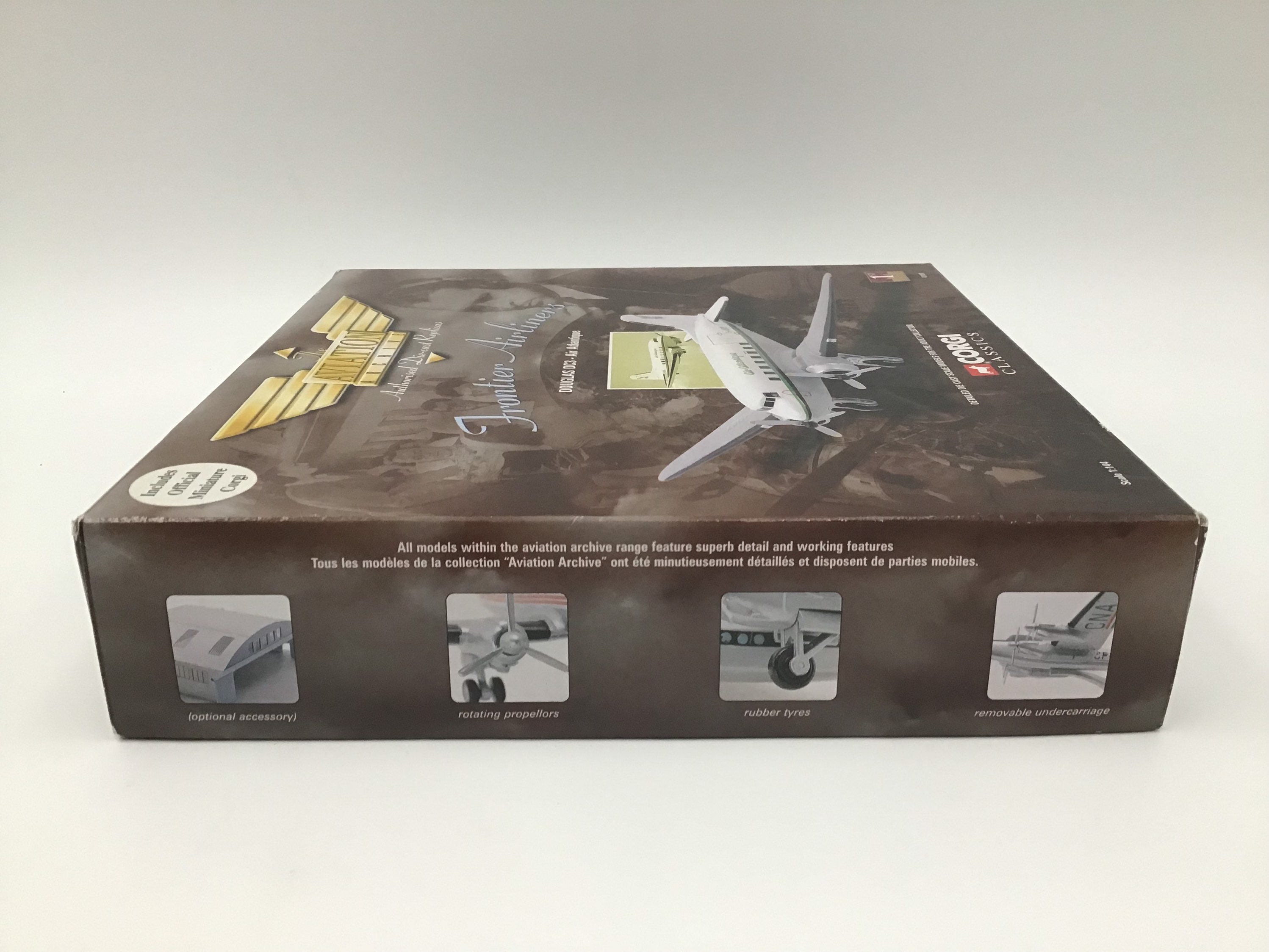 Corgi Classics Douglas DC-3 Diecast Model – Frontier Airlines 1