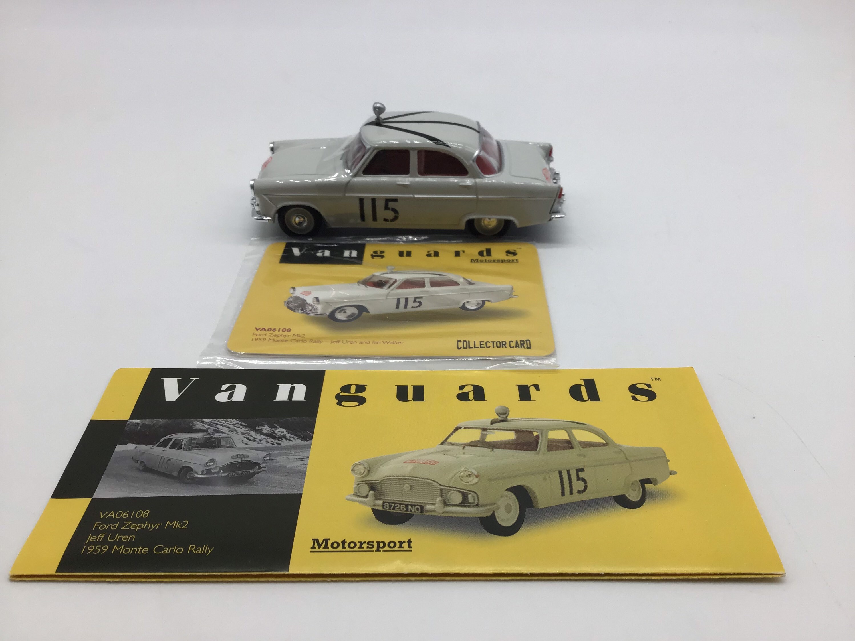 Ford Zephyr Mk2 Vanguards 1/43 – Monte Carlo 1959 N°115 – Neuf En Boîte