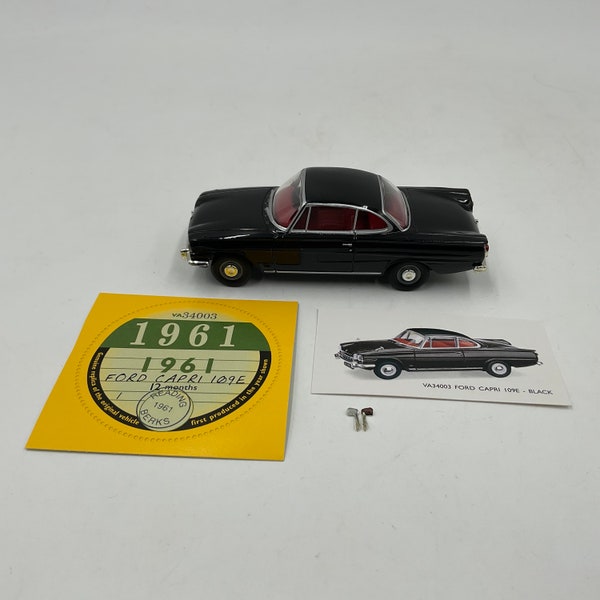 Rare Vanguards Ford Capri 109E, Corgi Toys Diecast, gifts for him, Birthday Gifts, Gifts for Dads, Retro Toys, Fathers Day Gifts, Vintage