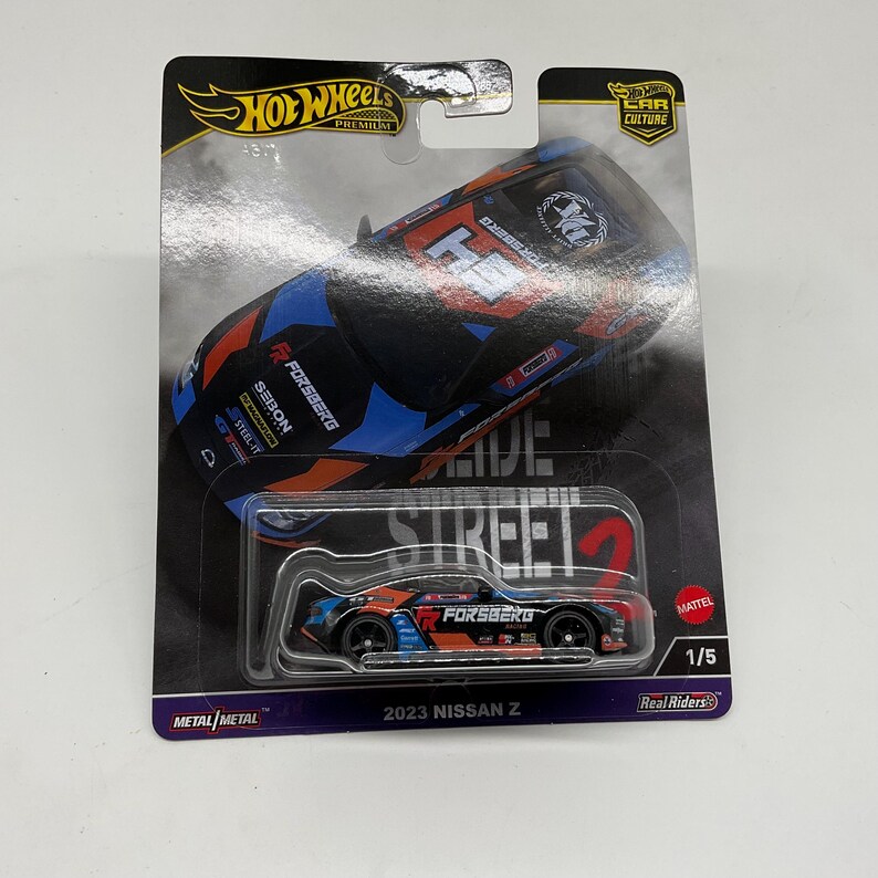 Hot Wheels Car Culture Nissan Z: Forsberg Livery, Real Rider Tires ...