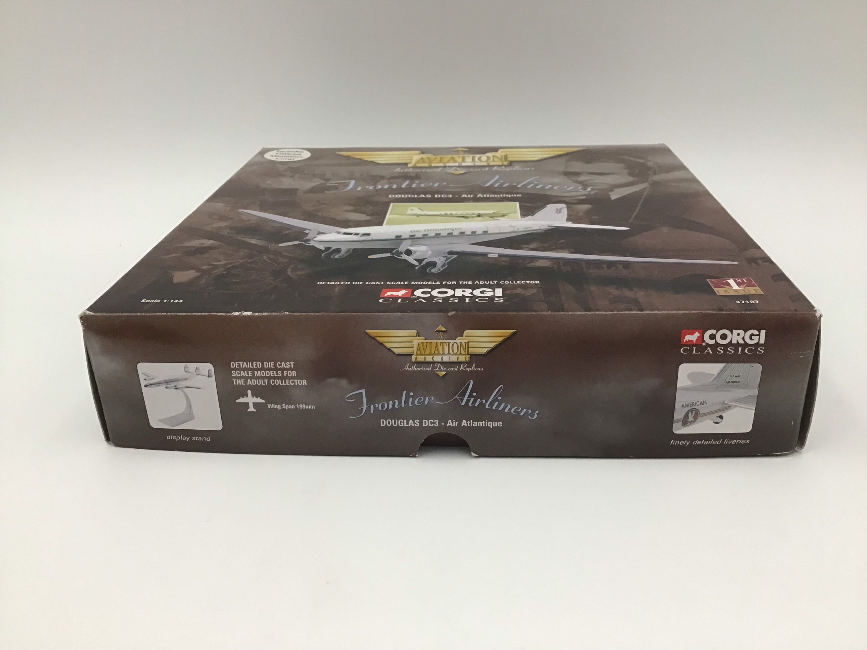 Corgi Classics Douglas DC-3 Diecast Model – Frontier Airlines 1