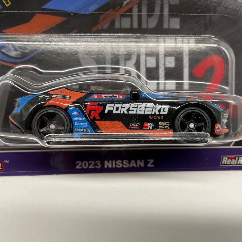 Hot Wheels Car Culture Nissan Z: Forsberg Livery, Real Rider Tires ...