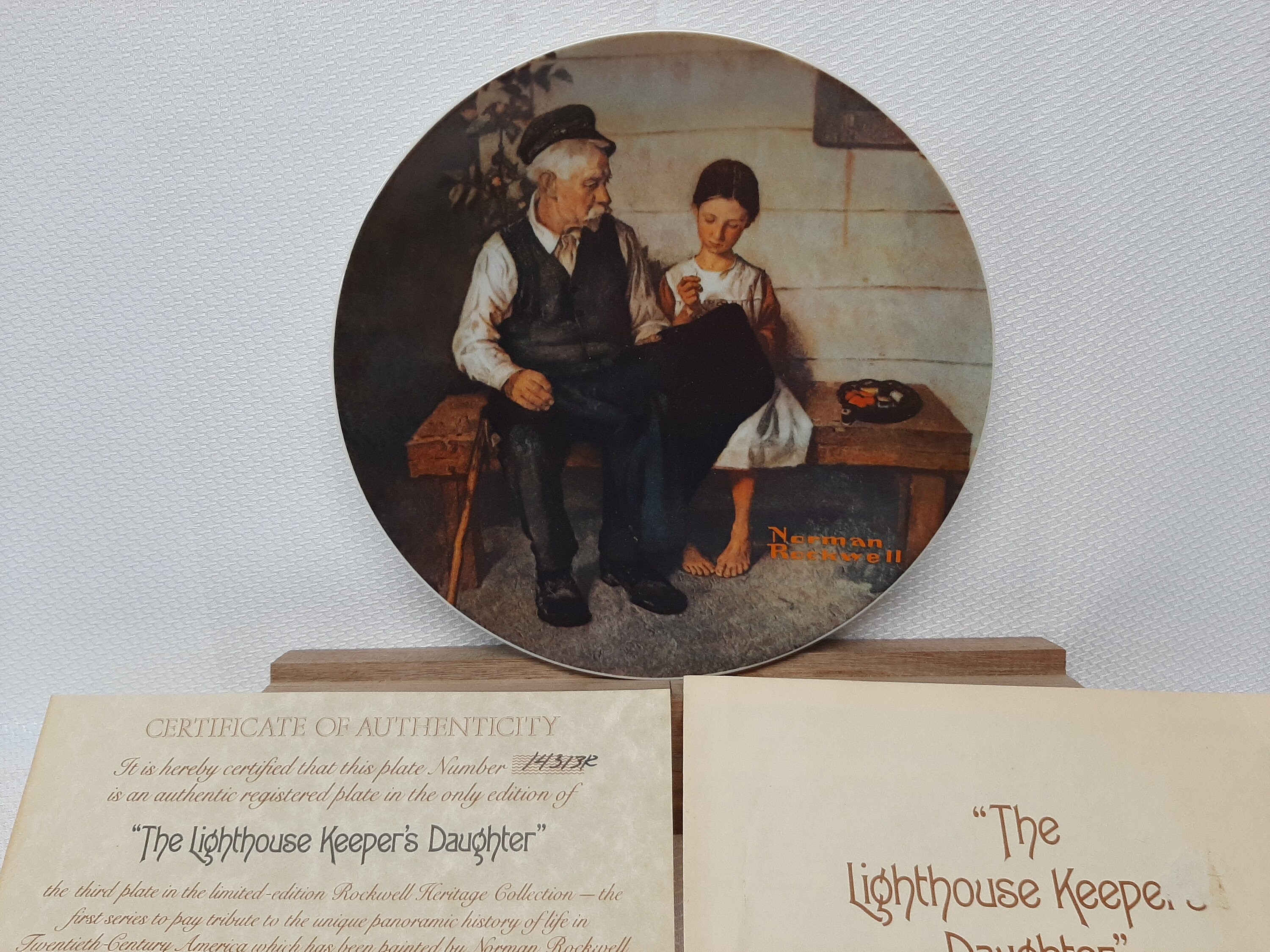 The Lighthouse Keeper's Daughter Rockwell Heritage Etsy