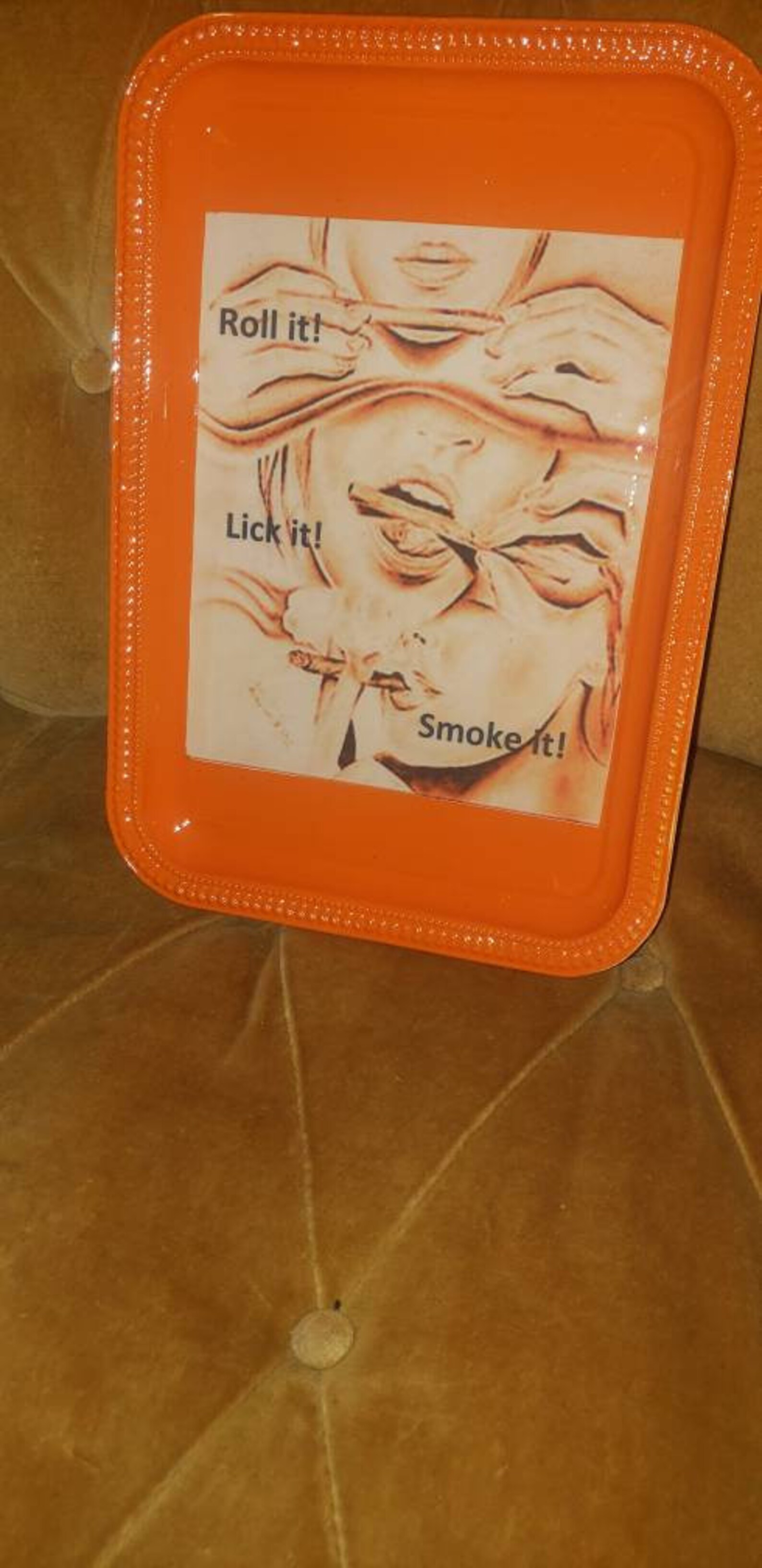 Custom smoke tray roll tray personalizable. Tray only made to Etsy