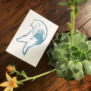 Ori Ferret Block Print