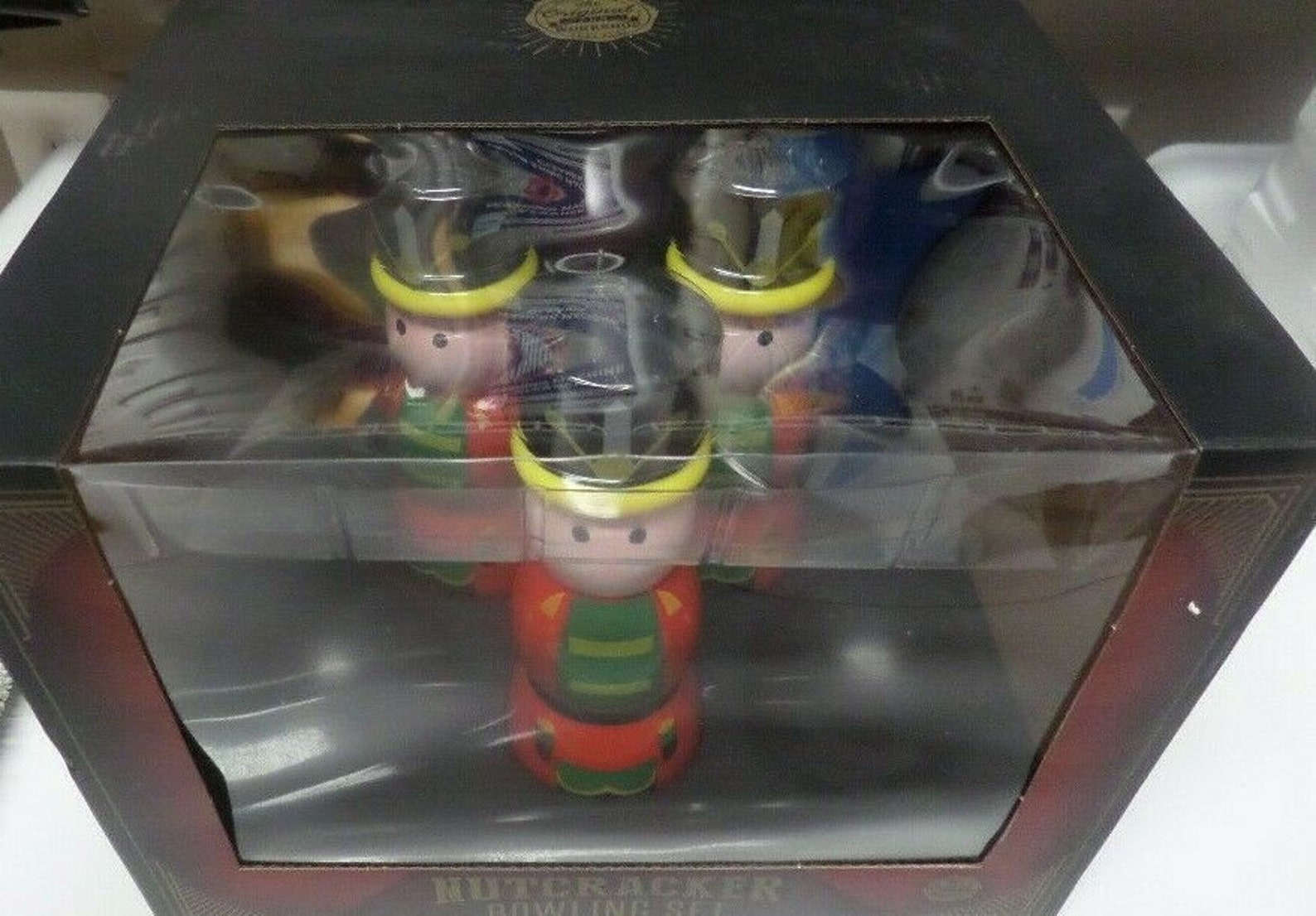 Nutcracker Bowling Set with Two Bowling Balls The Original Etsy