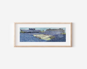 Beaver Stadium Watercolor Print: Penn State Football Art