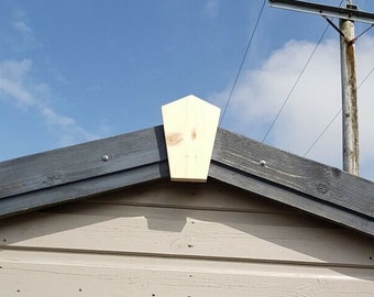 DIY Shed Fascia Board Finial, Capstone Design