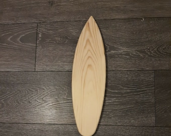 Wooden Long Board Surfboard, Large Craft Blank