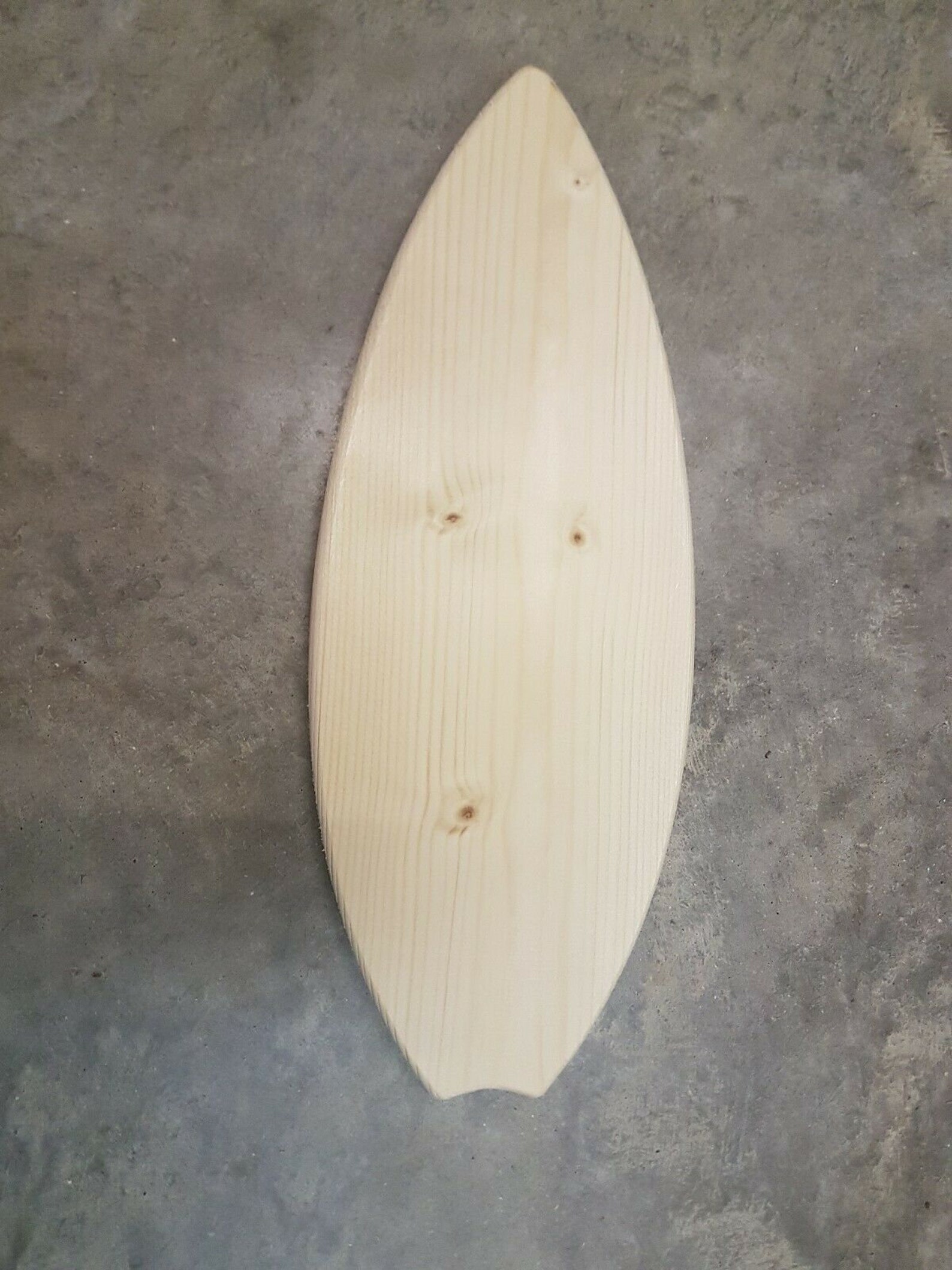 Tabla de surf de madera Gran Artesanía en blanco Arte Surf Etsy