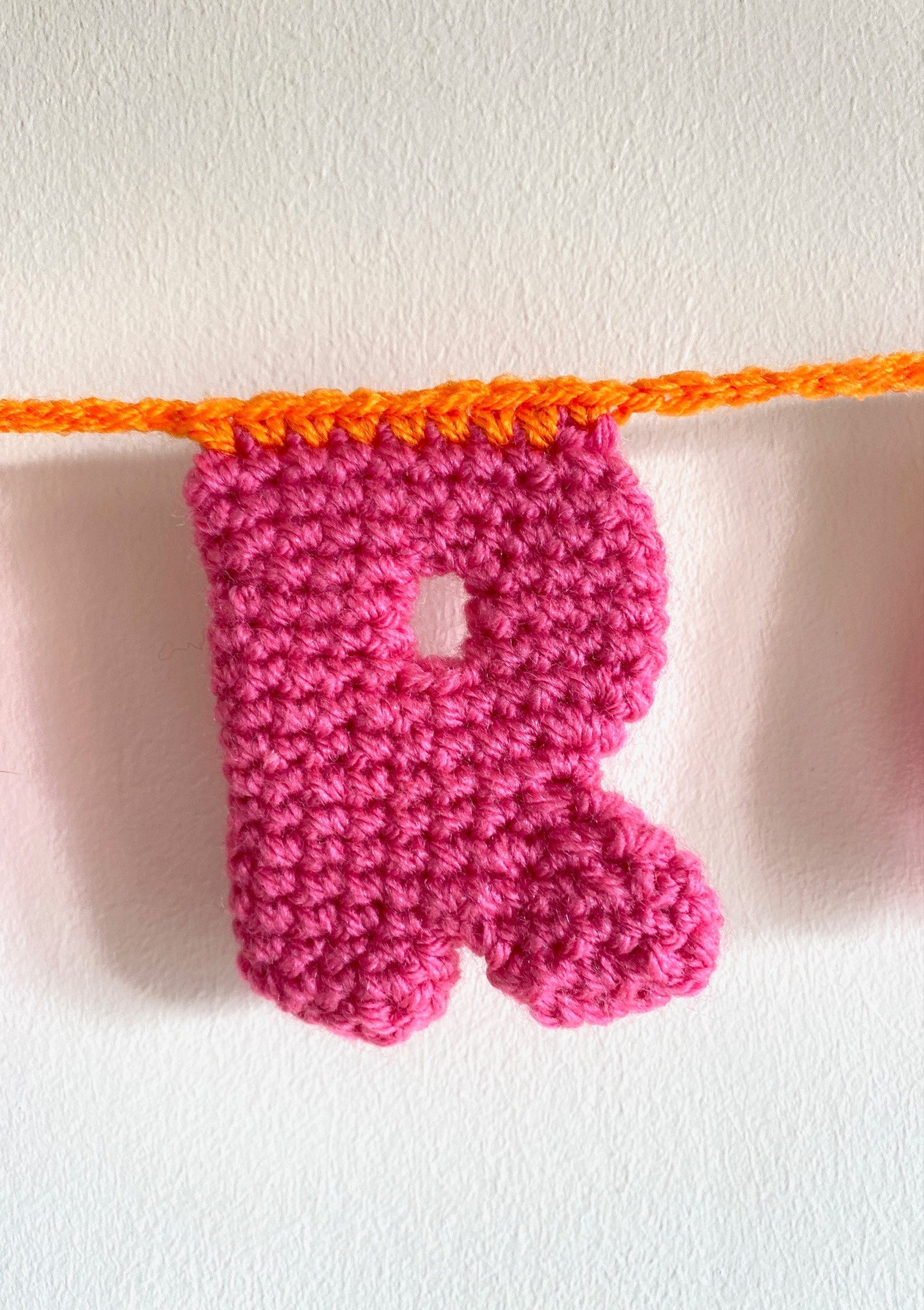 Personalised Crochet Name Banner/ Garland Etsy