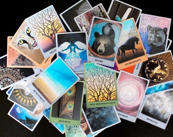 Shadow Samskara Cards - a Deck of ORACLE CARDS for Meditation, Cards for Shadow Work, Inspiration, Healing, Emotional Release, Mindfulness