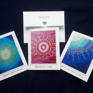 Joyeux anniversaire Envoi d’amour Restez bien Cartes de vœux Carte d’art Cartes faites à la main uniques Amateurs d’art spéciaux Toutes les cartes d’occasion Spirituelles