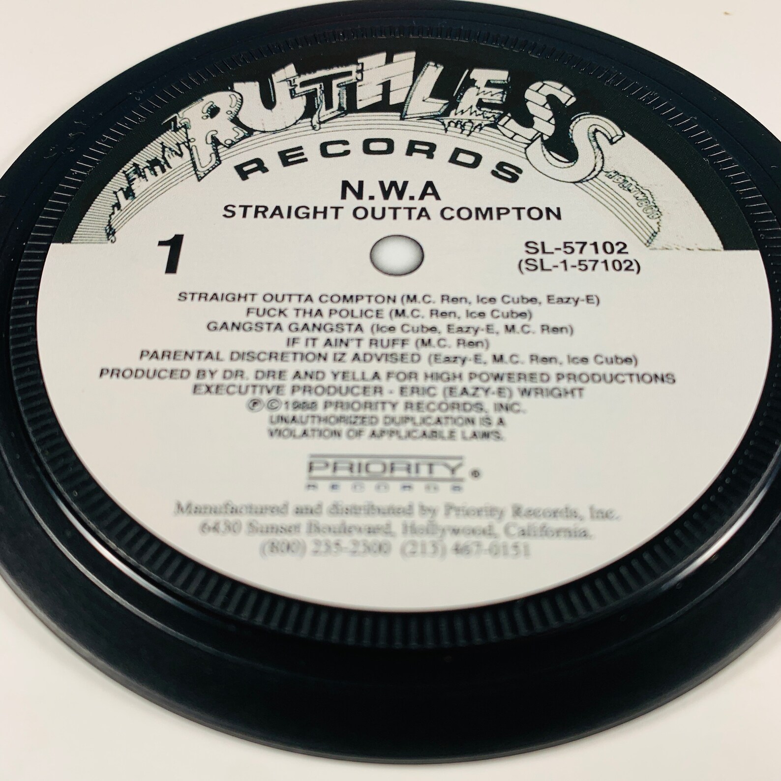 Hip Hop Rap Record Label Coasters Etsy