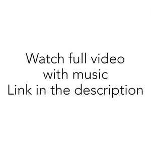 May include: Text overlay on a white background that reads "Watch full video with music Link in the description". The text is in black font. A yellow circle with the text "glow media" in black font is in the upper right corner of the image.
