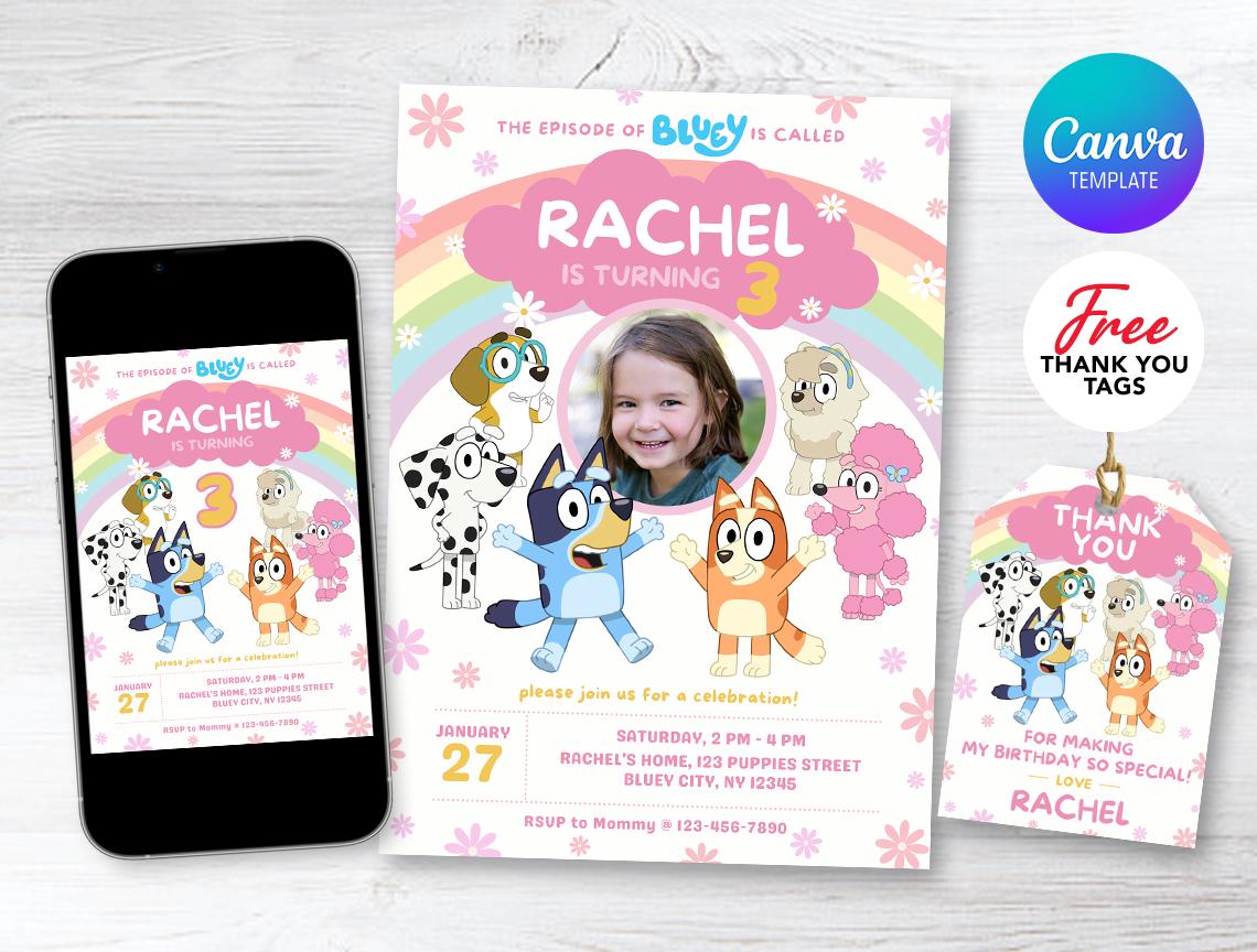 Editable 5x7 Invite