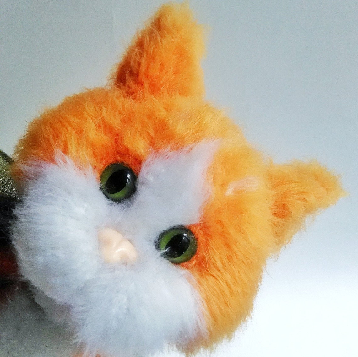 Kat ginger cat toy cat doll Toys red Cat Softie Fluffy Animal Etsy