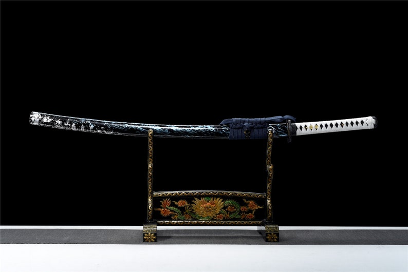 Ghost of Tsushima,Katana and Tanto,Japanese Samurai Sword,Real Katana,Handmade sword,High manganese steel image 9