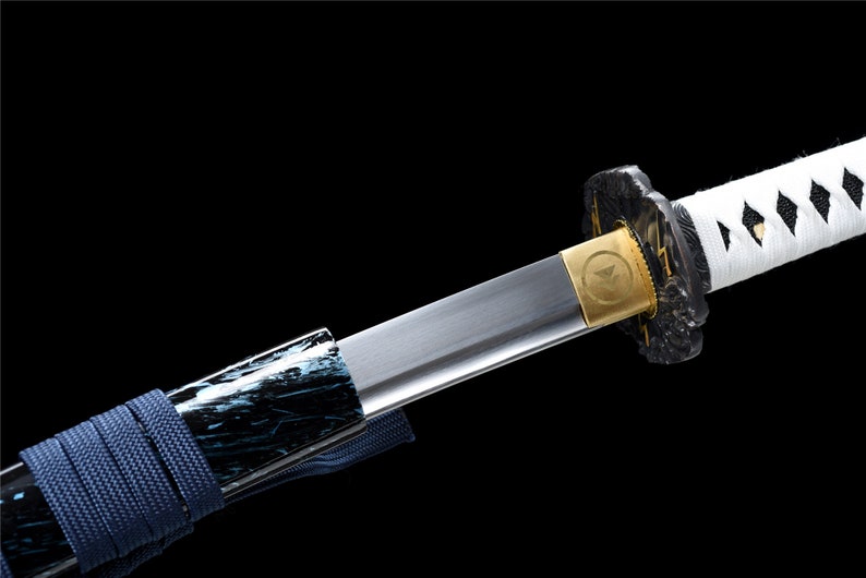 Ghost of Tsushima,Katana and Tanto,Japanese Samurai Sword,Real Katana,Handmade sword,High manganese steel image 2