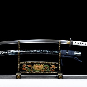 Ghost of Tsushima,Katana and Tanto,Japanese Samurai Sword,Real Katana,Handmade sword,High manganese steel image 7