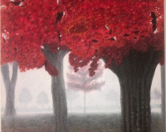 Misty Autumn Morning