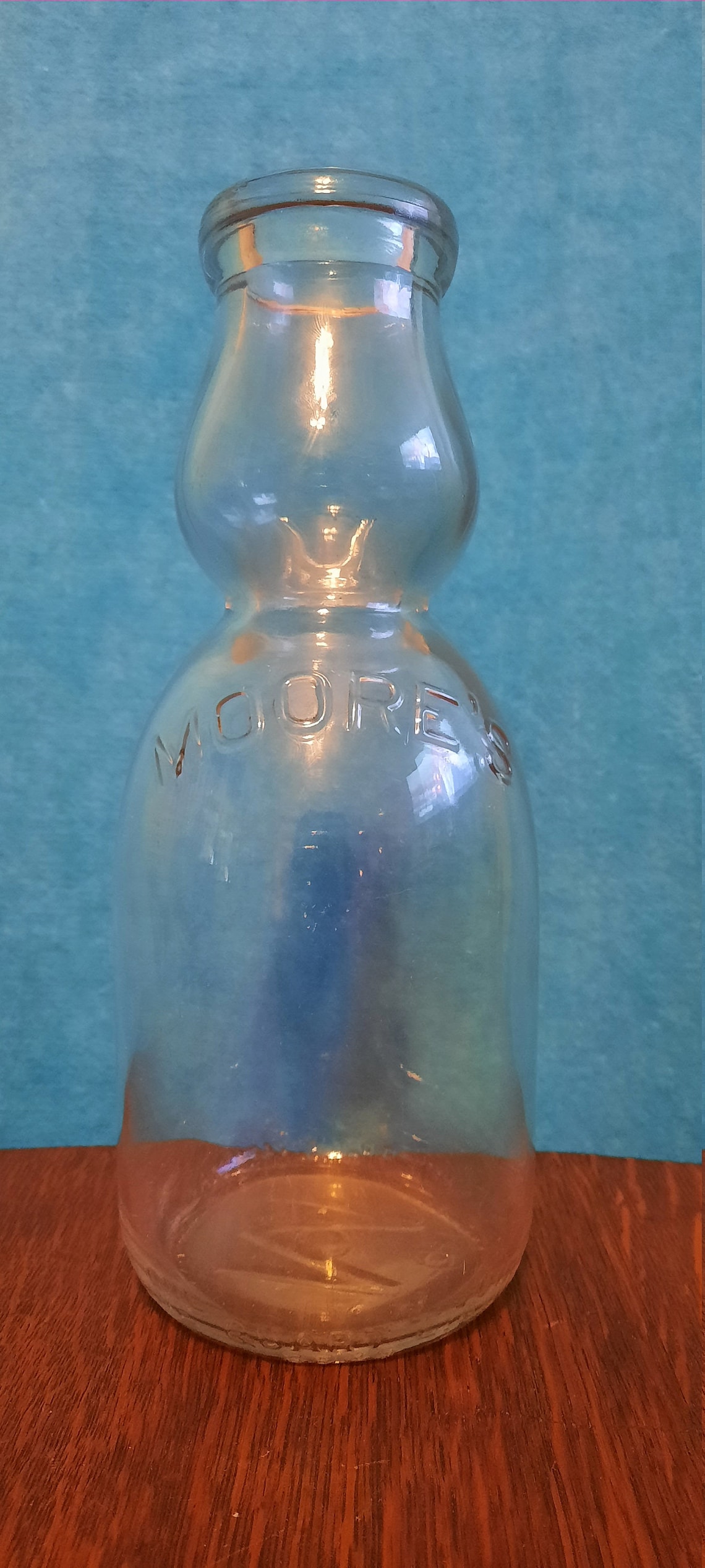 Vintage Moore's Milk Bottle Creamer top Patten 152840 Etsy