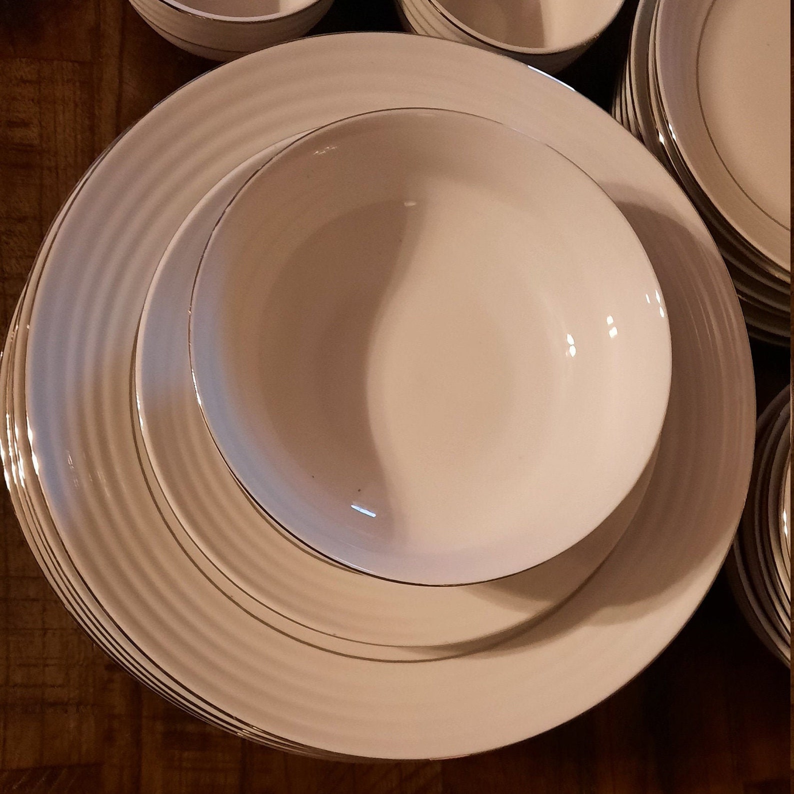 Set Gibson Everyday China de 40 piezas Etsy