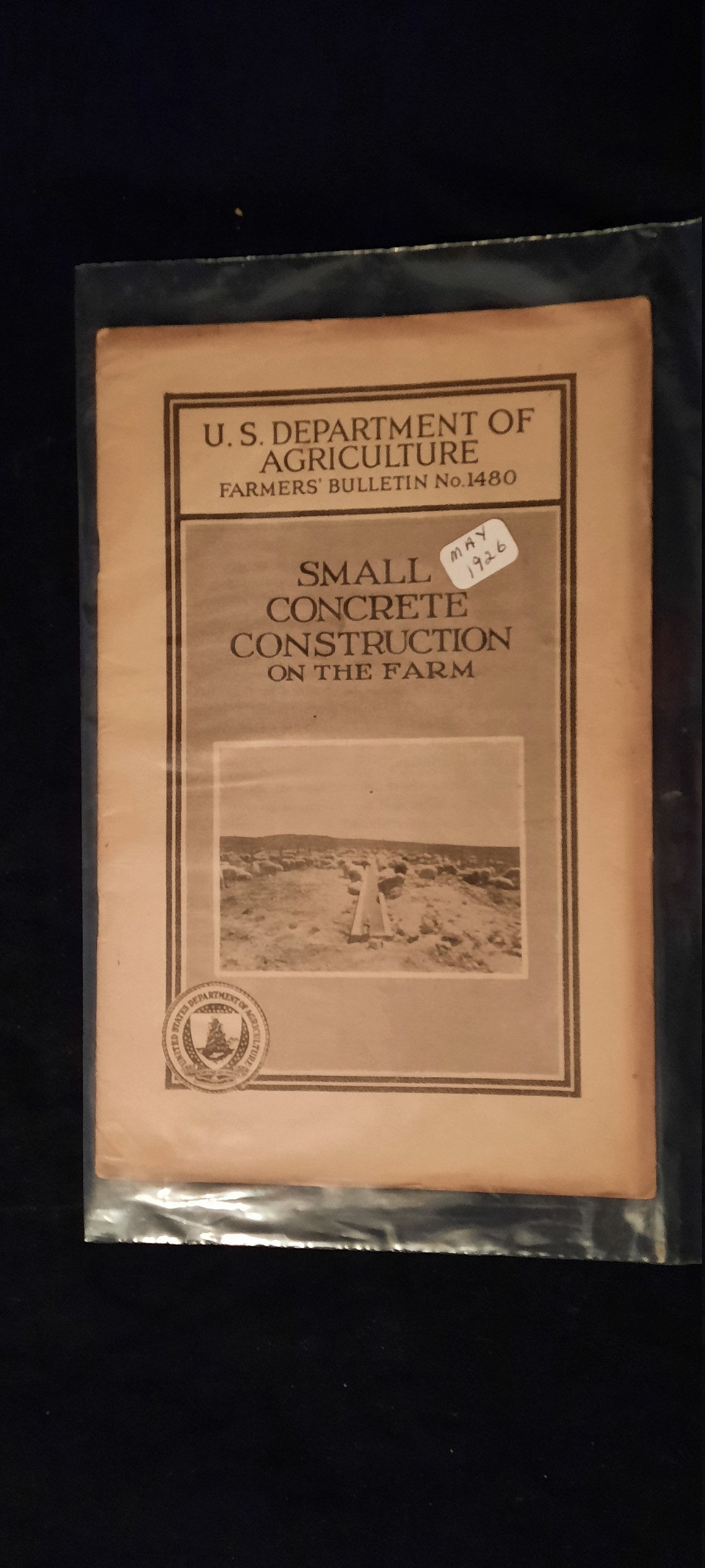 U.S. Department Of Agriculture Farmers Bulletin NO. 1480 Etsy