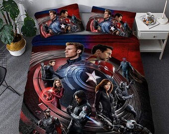 Avengers Bedding Etsy