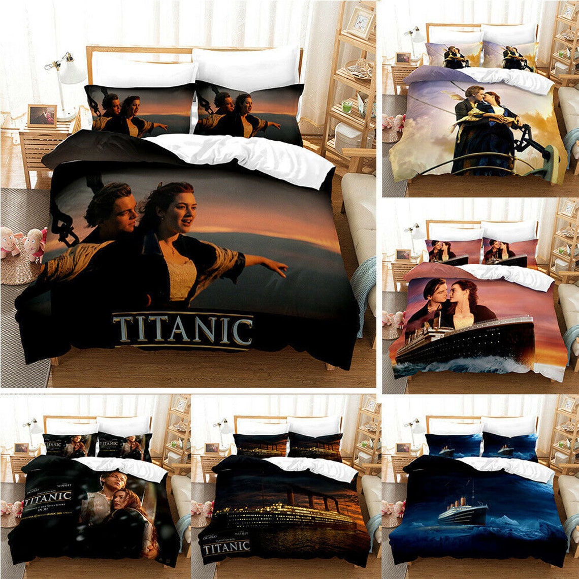 Titanic Quilt Cover Bedding Set 3PCS Duvet Cover Pillowcase Etsy