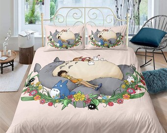 studio ghibli crib bedding