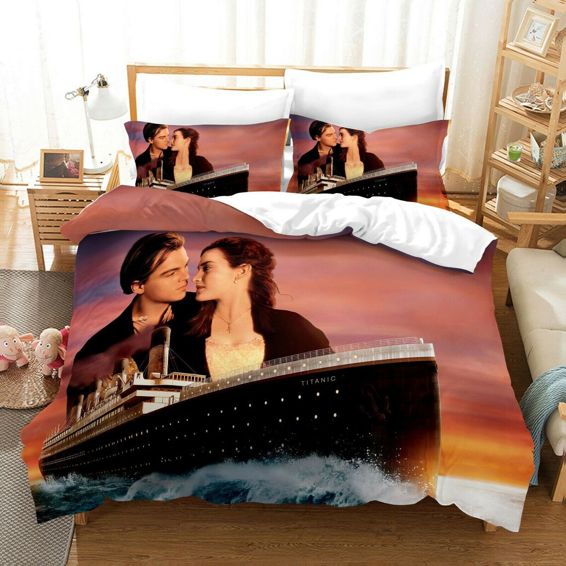 Titanic Quilt Cover Bedding Set 3PCS Duvet Cover Pillowcase Etsy