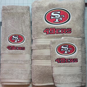 San Francisco Embroidered Towels