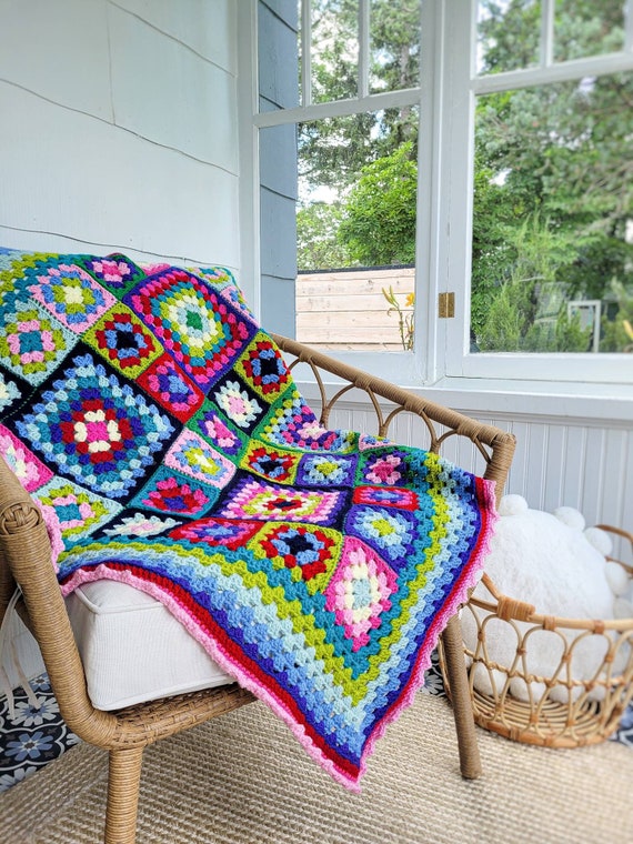 Large crochet blanket sale