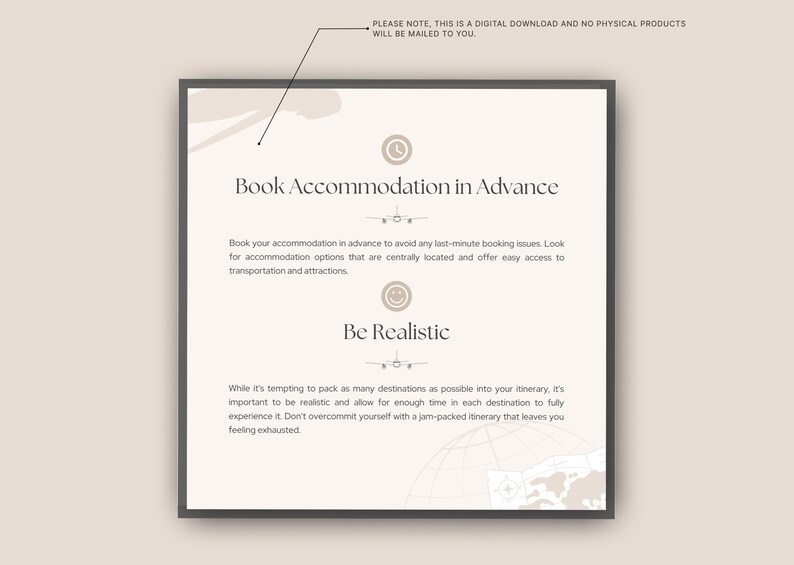 Multi-destination Trip Planning Guide, Editable Travel Planner Template ...