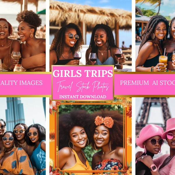 55 Girls Trips Travel Stock Photos| Travel | Stock Images| AI images, Travel Agent