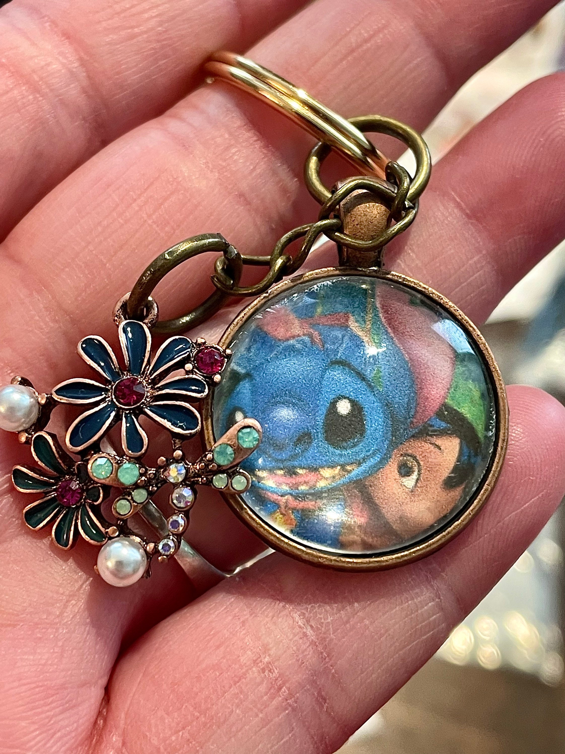 Lilo and Stitch keychain Etsy