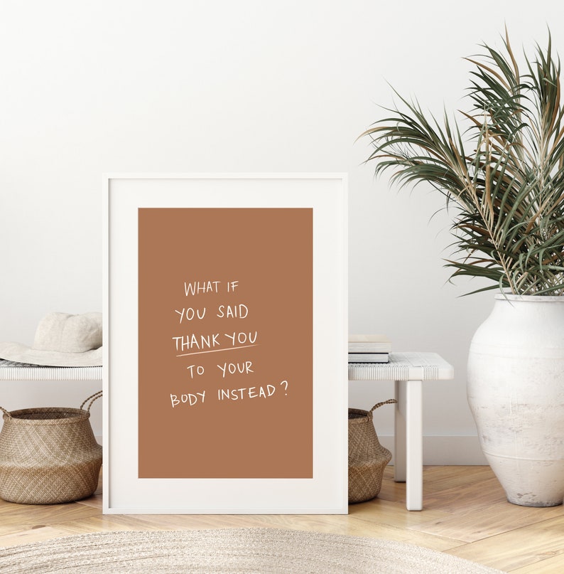 body positive quotes give thanks to your body