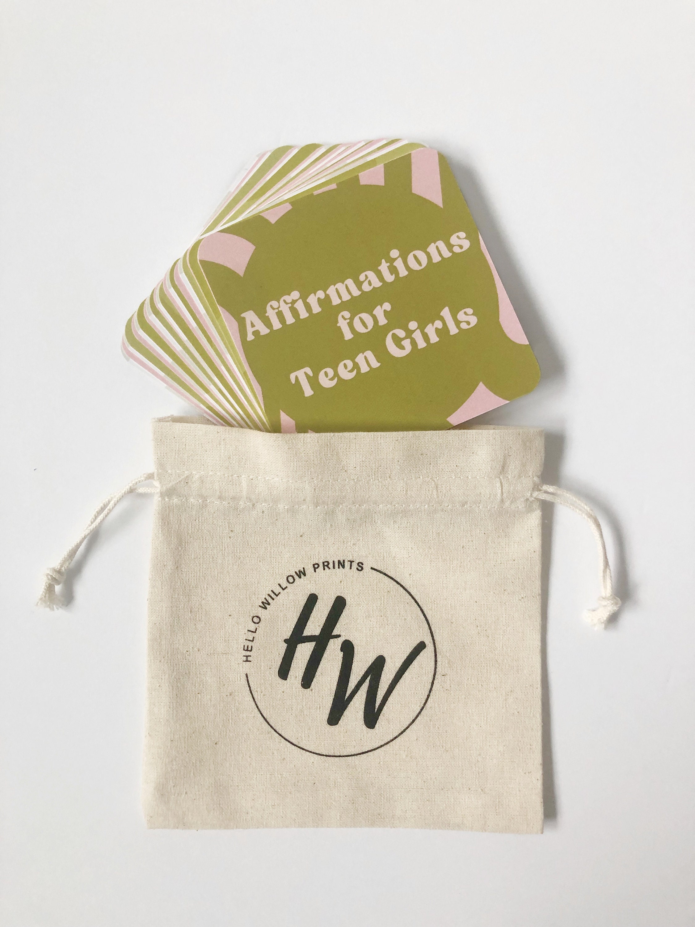 Affirmations for Teen Girls Gift for Her, Daughter, Friend Affirmations ...