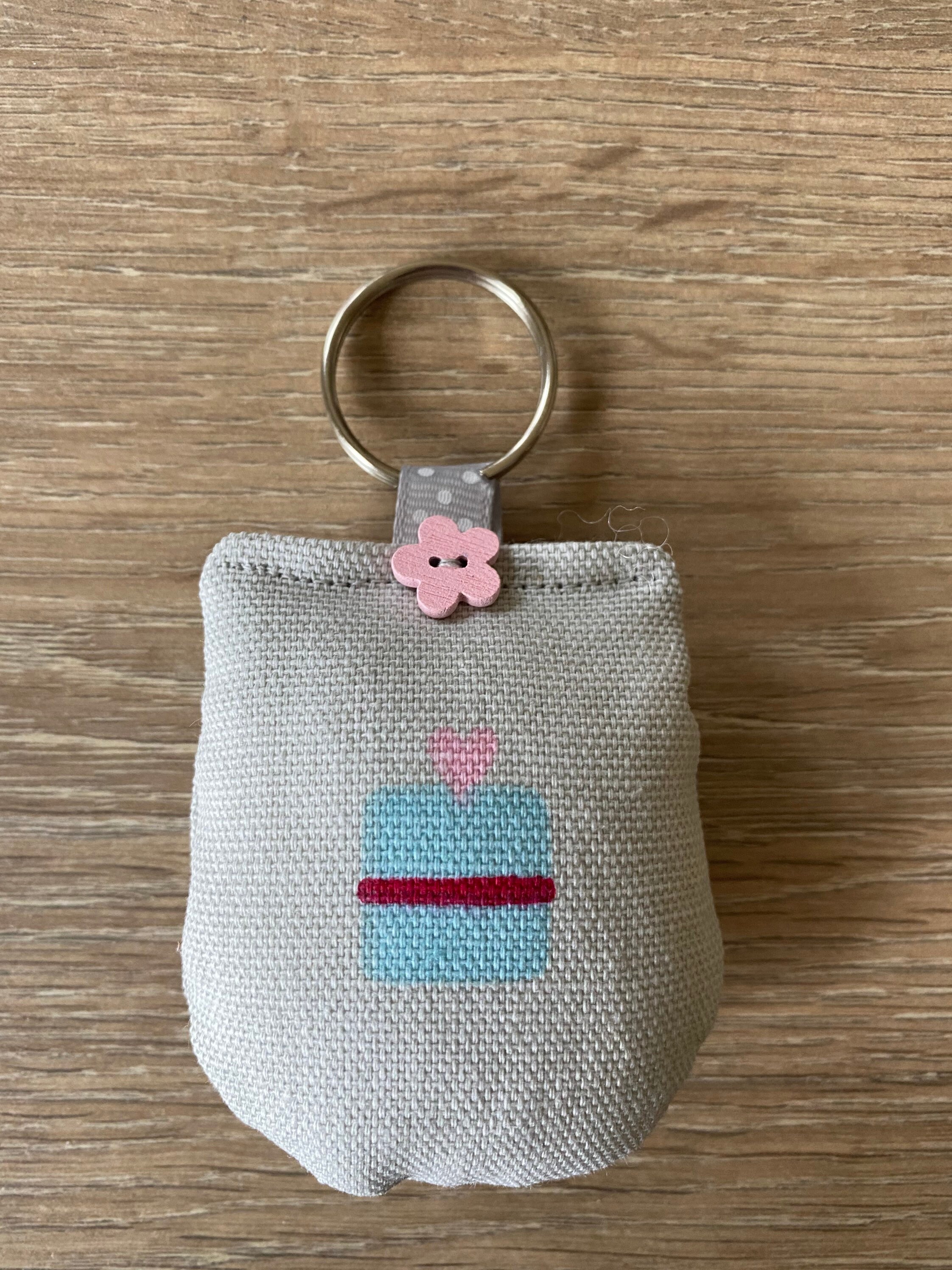 Handmade Birthday Cake Keyring Etsy