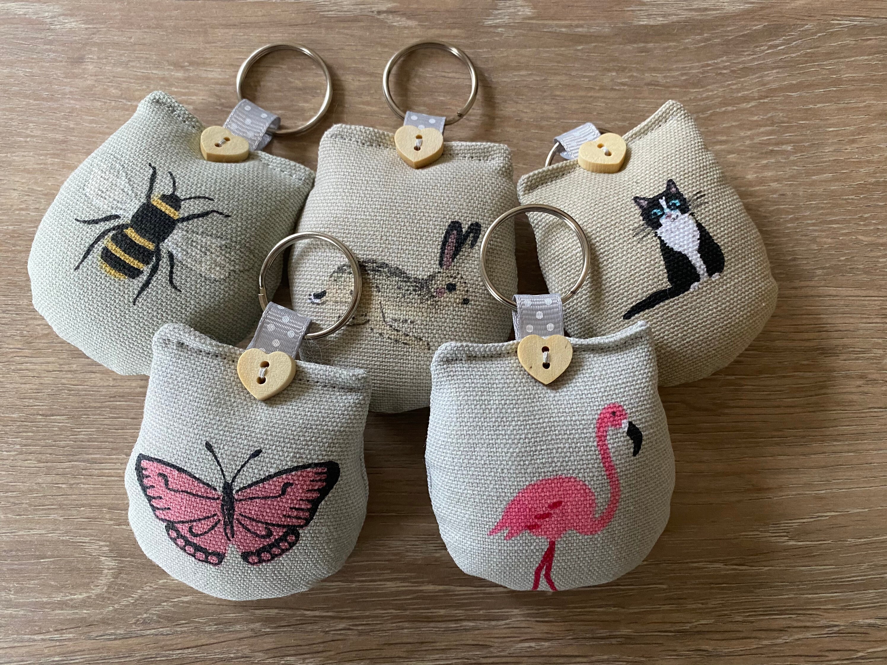 Handmade Cat Keyring Etsy