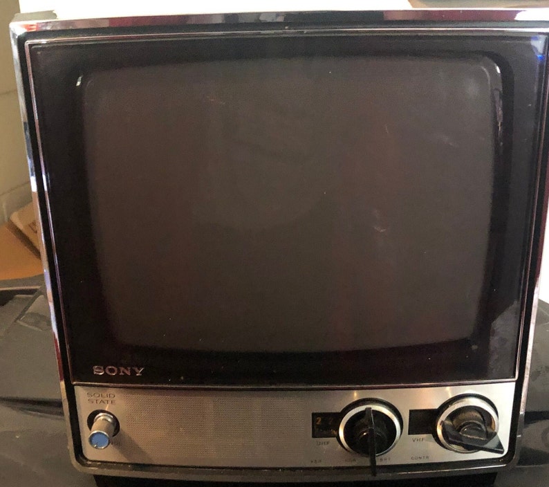 Vintage Sony TV115 Great Physical Shape With Tag Etsy