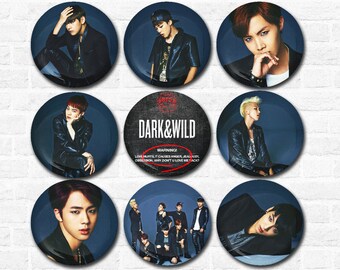 Bts Dark And Wild Etsy