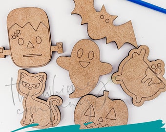 Halloween DIY Kit SVG, Laser File for Glowforge, Cut File