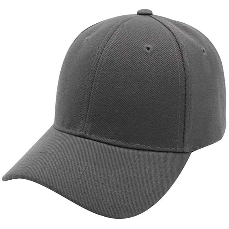 Baseball Cap Plain Solid Color Blank Army Hat Ball Unisex