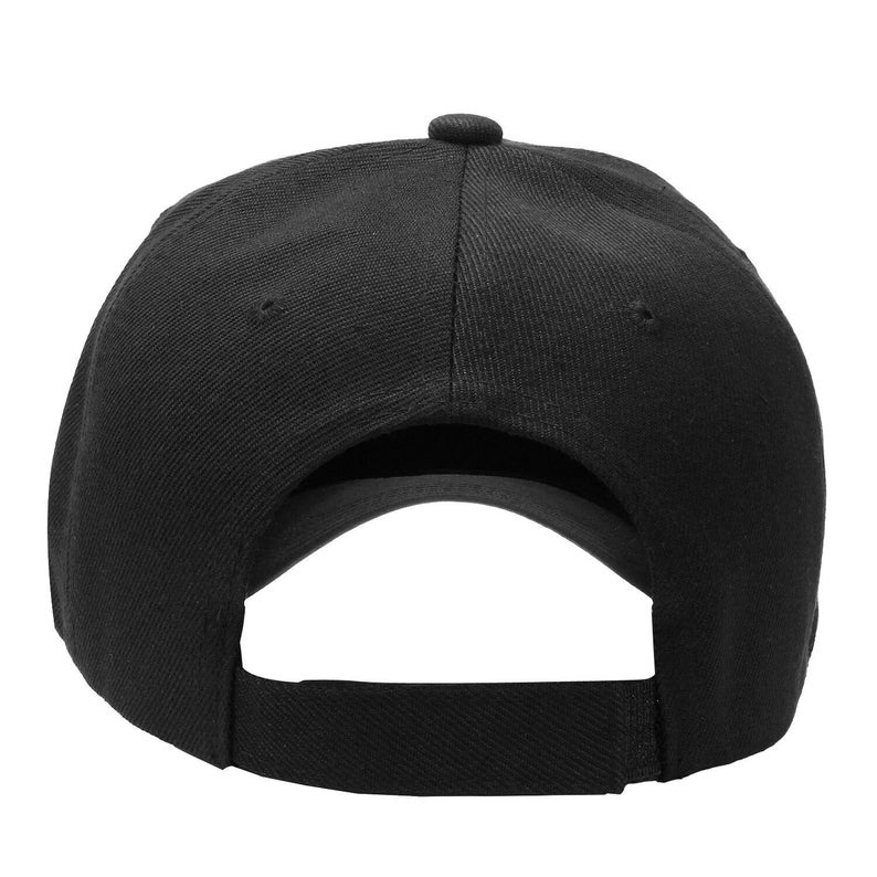 Baseball Cap Plain Solid Color Blank Army Hat Ball Unisex