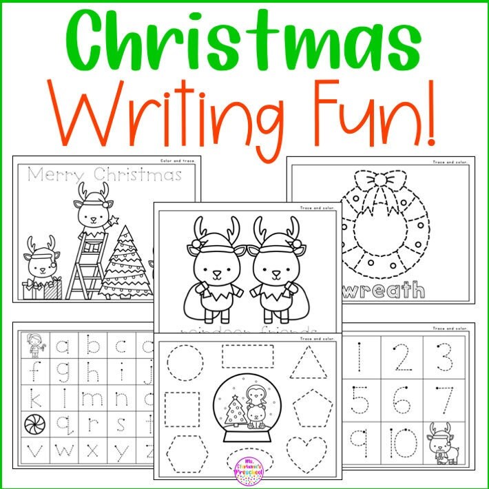 preschool-christmas-writing-coloring-fun-preschool-worksheets-fine-motor-christmas-activity-printables-handwriting-alphabet-etsy