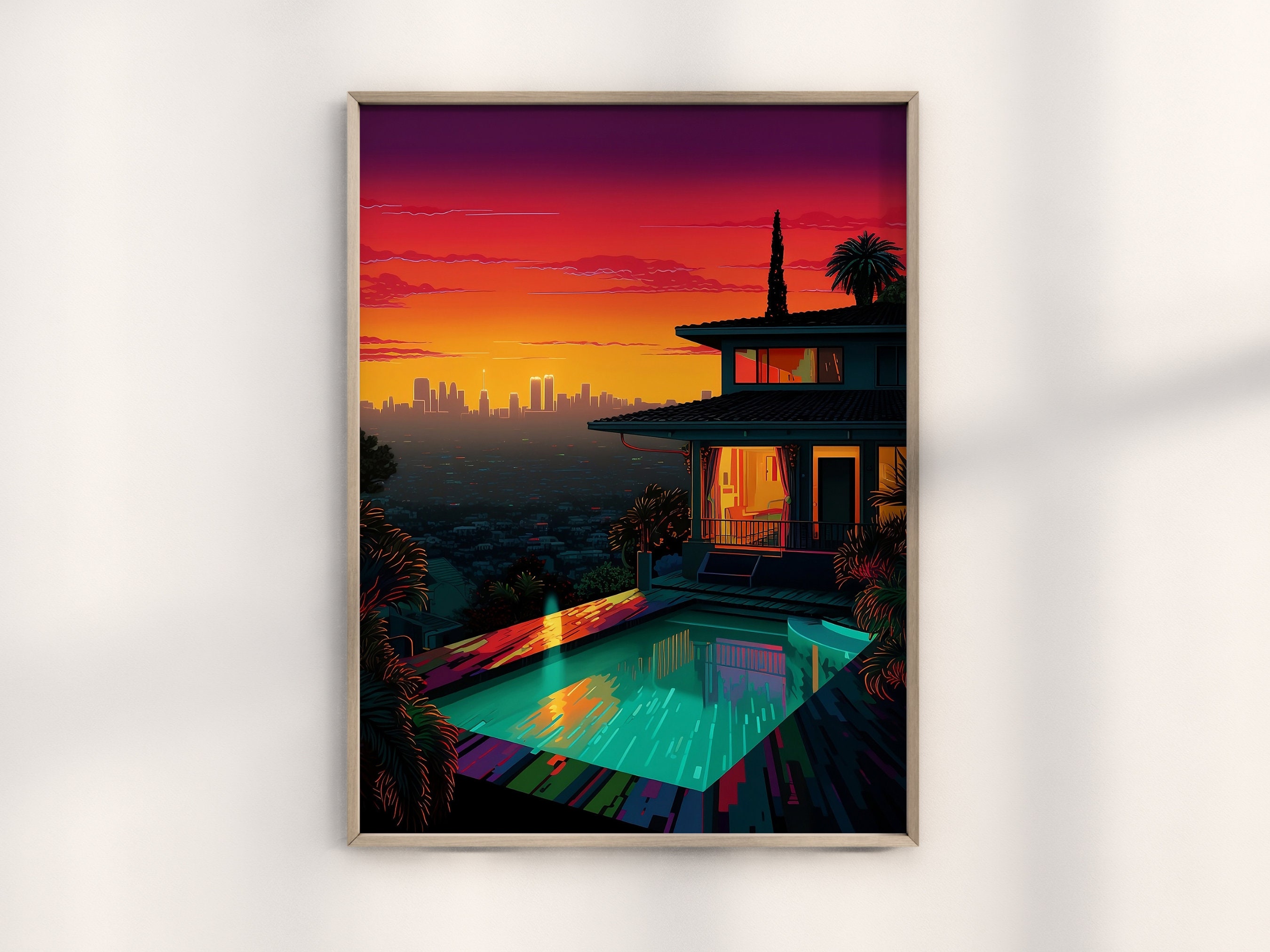 Hiroshi Nagai Art Print. Hiroshi Nagai Inspired Poster. Museum
