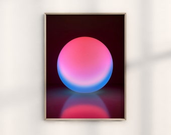 James Turrell Angelic Aura Print, James Turrell Aura Art