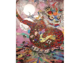 その他 Takashi Murakami ART Red and Blue DRAGON Murakami's Monumental Dragon | Museum of Fine Arts Boston